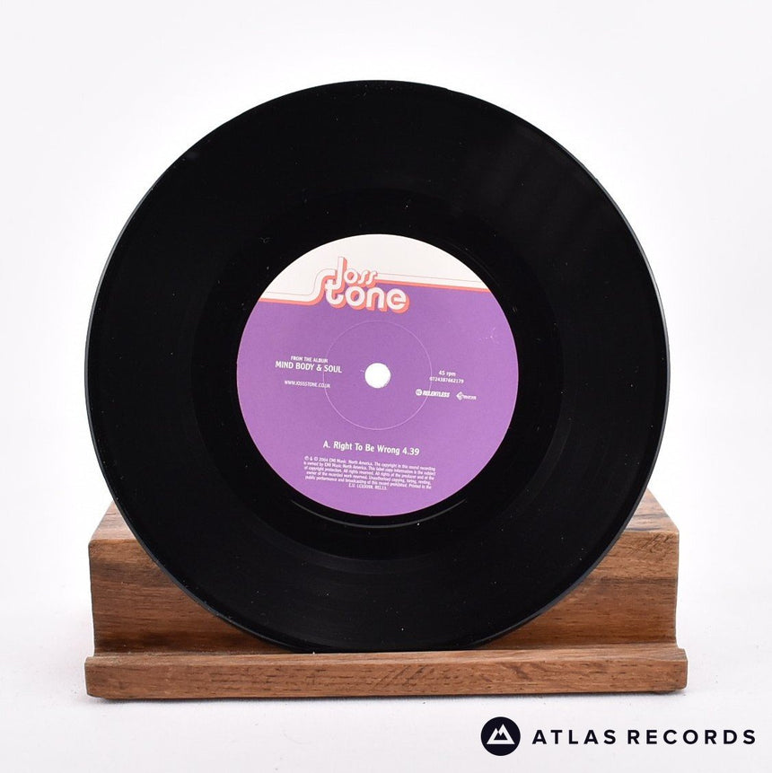 Joss Stone - Right To Be Wrong - 7" Vinyl Record - NM/NM