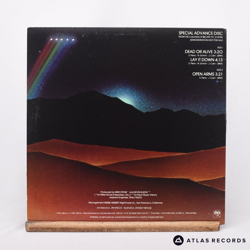 Journey - Dead Or Alive / Lay It Down / Open Arms - 12" Vinyl Record - EX/NM