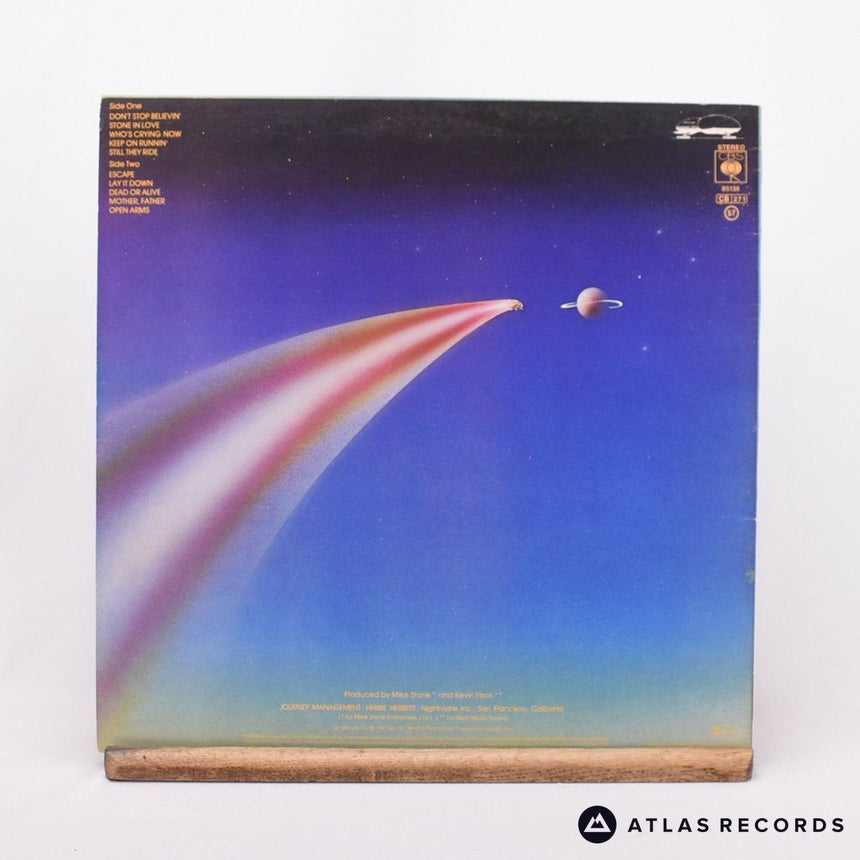 Journey - Escape - Lyric Sheet A1 B1 LP Vinyl Record - EX/EX