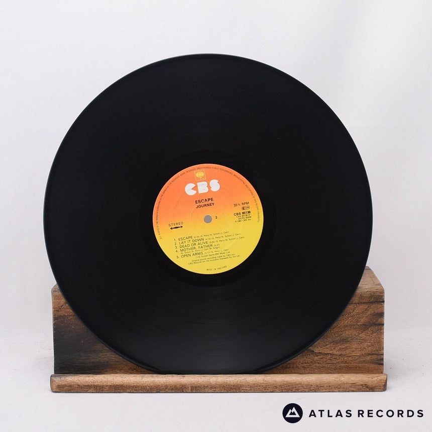 Journey - Escape - Lyric Sheet LP Vinyl Record - VG+/VG+