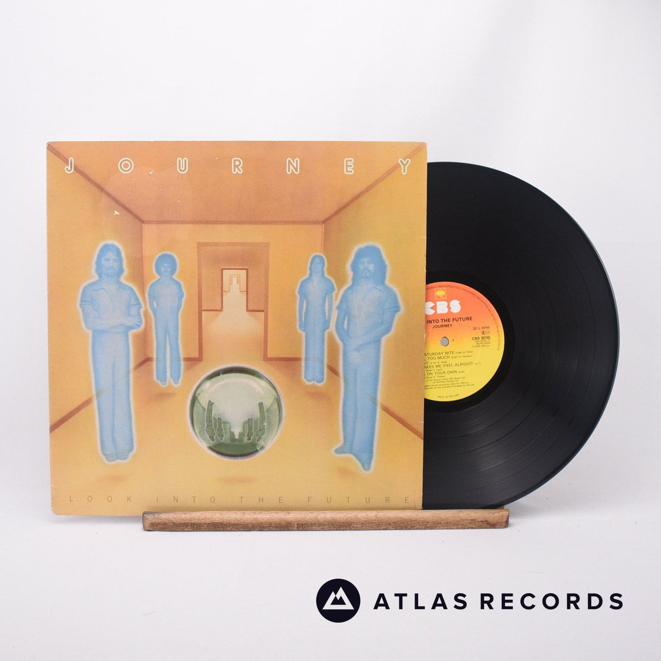 Journey Look Into The Future LP Vinyl Record - Front Cover & Record