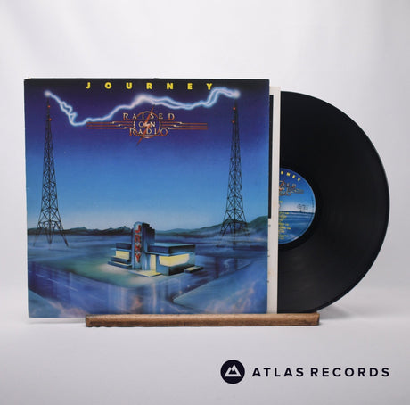 Journey Raised On Radio LP Vinyl Record - Front Cover & Record