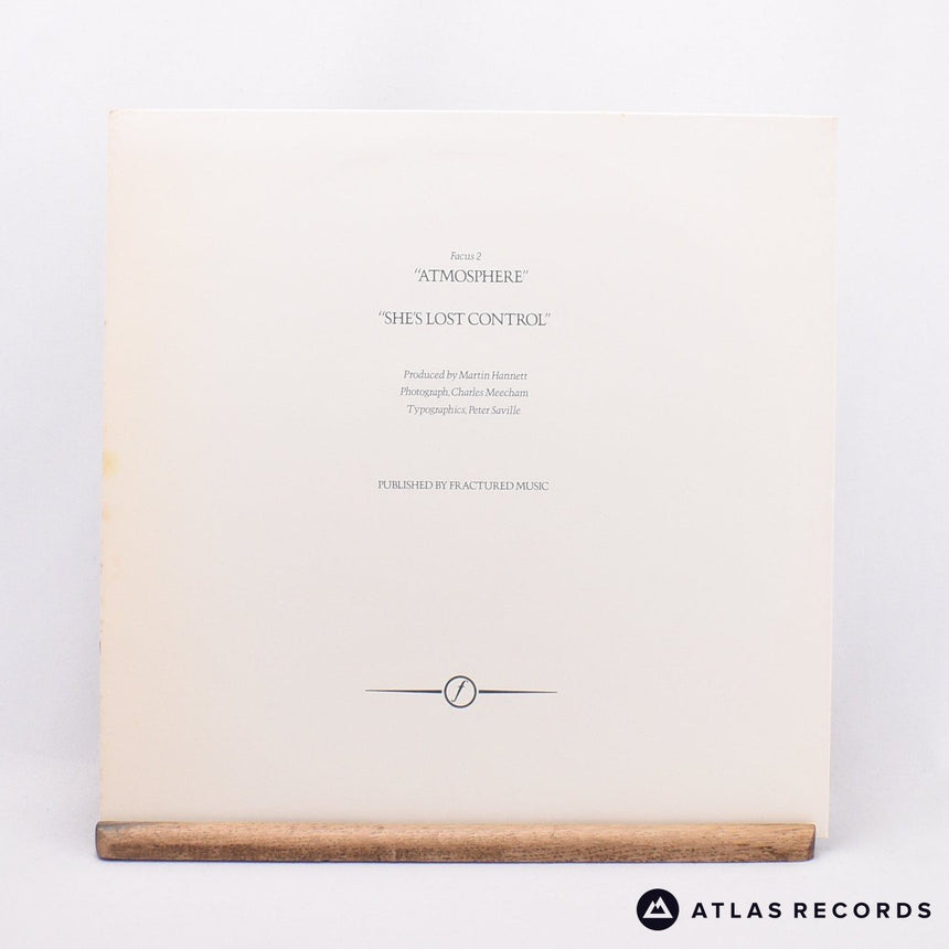 Joy Division - Atmosphere - Porky Tranco A2 B2 12" Vinyl Record - EX/EX