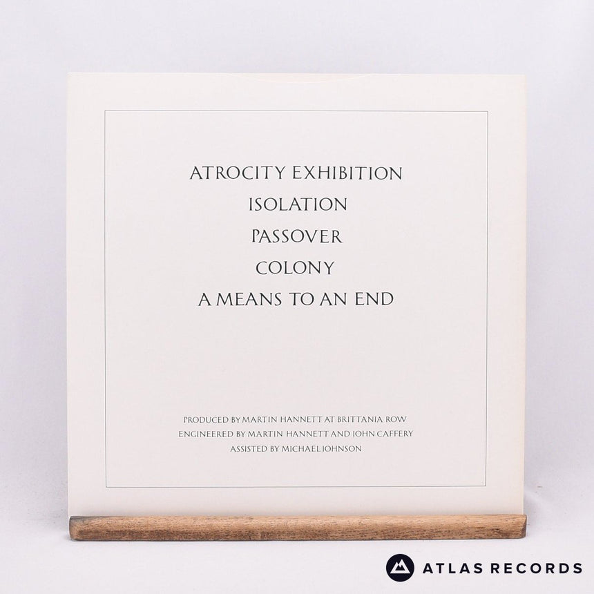 Joy Division - Closer - Repress A3 B3 LP Vinyl Record - EX/VG+