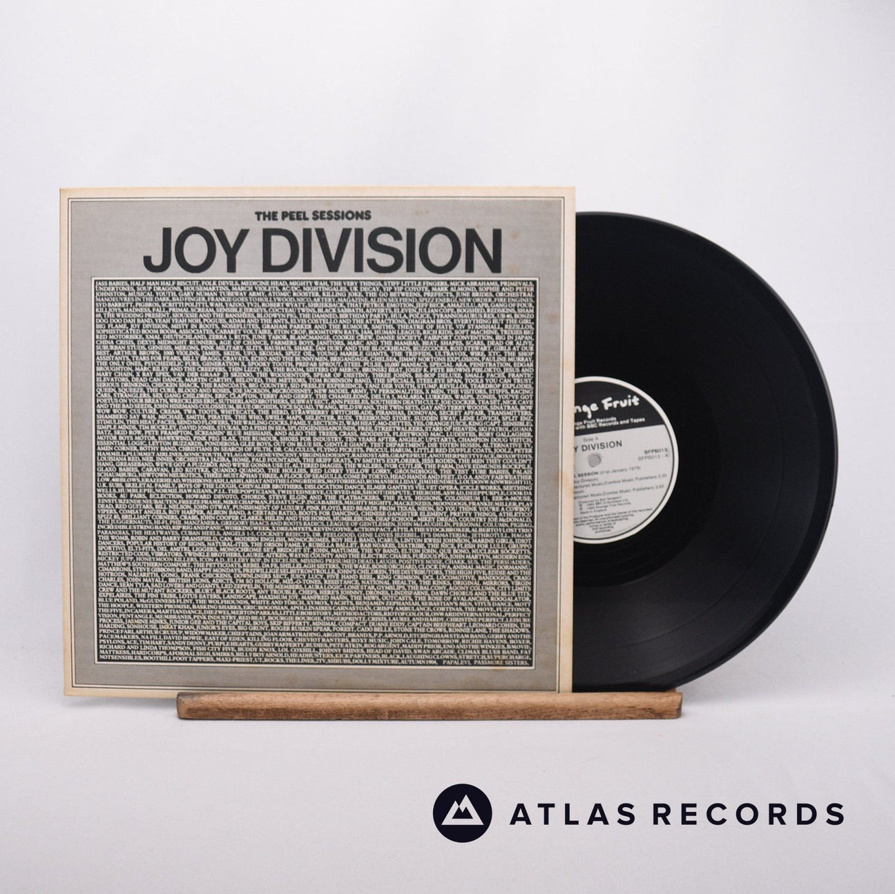 Joy Division The Peel Sessions 12" Vinyl Record - Front Cover & Record