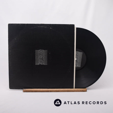 Joy Division Unknown Pleasures LP Vinyl Record - Front Cover & Record