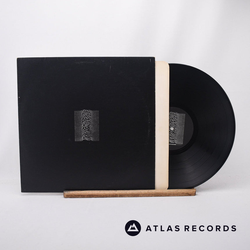 Joy Division Unknown Pleasures LP Vinyl Record - Front Cover & Record