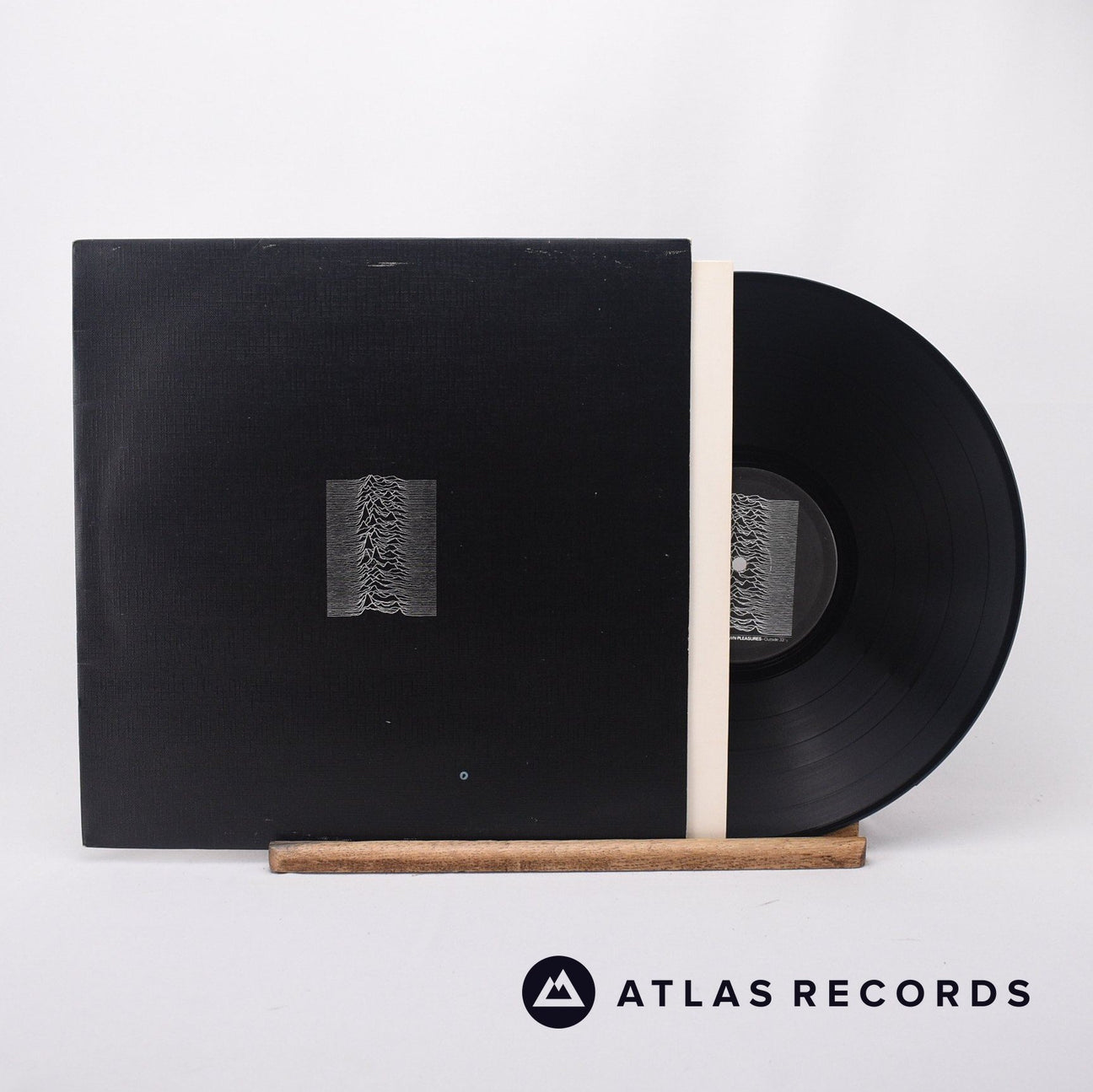 Joy Division Unknown Pleasures LP Vinyl Record - Front Cover & Record