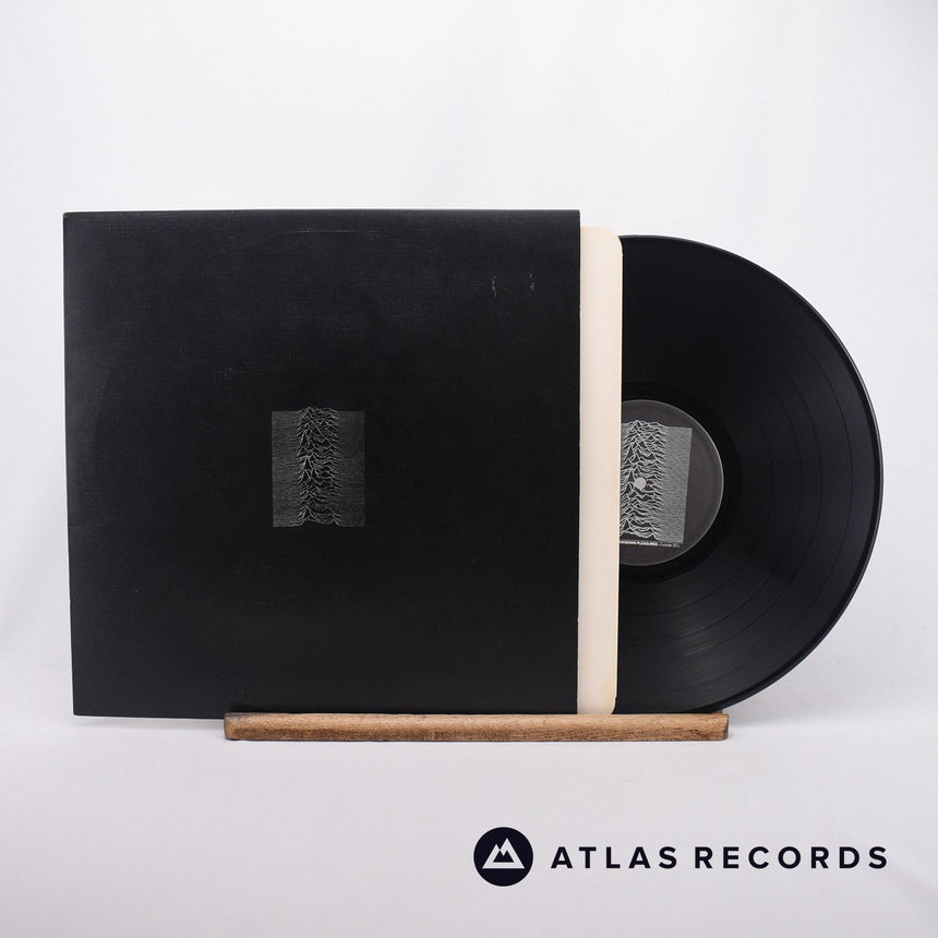 Joy Division Unknown Pleasures LP Vinyl Record - Front Cover & Record