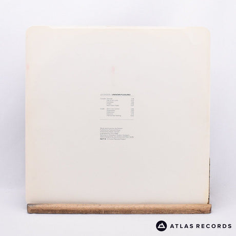 Joy Division - Unknown Pleasures - Textured Sleeve LP Vinyl Record - EX/EX