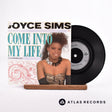 Joyce Sims Come Into My Life 7" Vinyl Record - Front Cover & Record