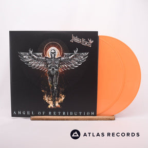 Judas Priest Angel Of Retribution 2 x LP Vinyl Record - Front Cover & Record
