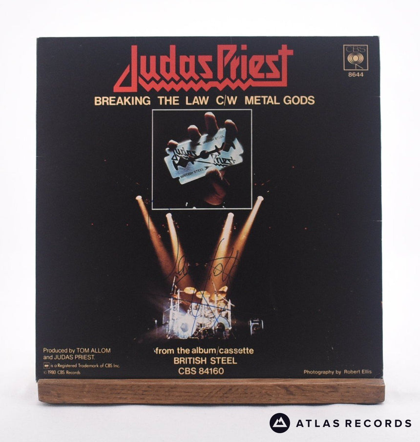 Judas Priest - Breaking The Law - Limited Edition 7" Vinyl Record - EX/EX