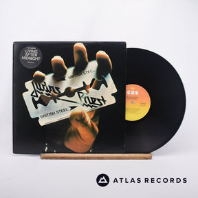 Judas Priest British Steel LP Vinyl Record - Front Cover & Record