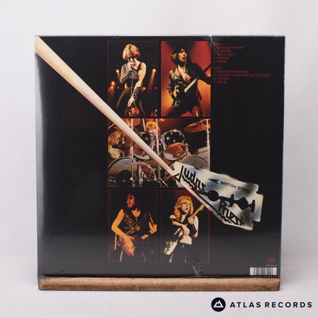 Judas Priest - British Steel - Black & White Splatter LP Vinyl Record - NEW