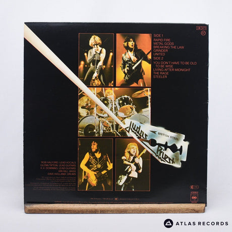 Judas Priest - British Steel - A2 B2 LP Vinyl Record - VG+/EX