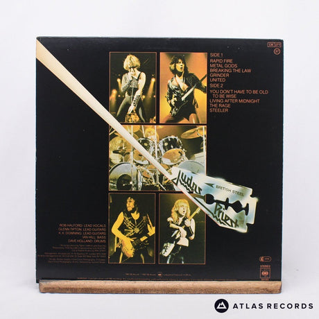 Judas Priest - British Steel - A2 B2 LP Vinyl Record - EX/NM