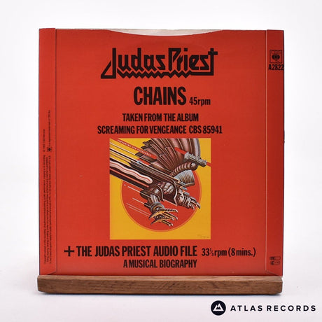 Judas Priest - Chains - Townhouse 7" Vinyl Record - EX/EX