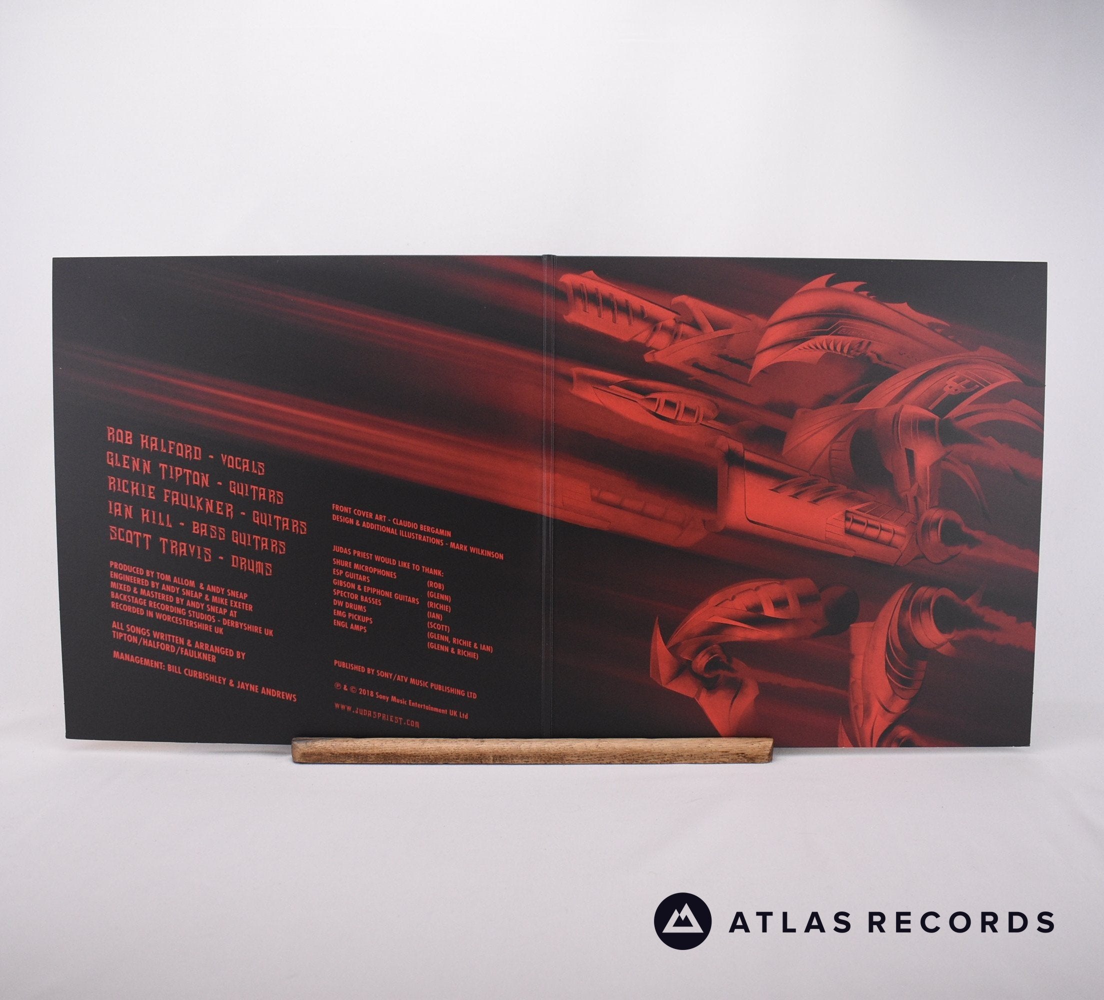 Judas Priest Firepower 2 x LP Vinyl Record NM/EX – Atlas Records