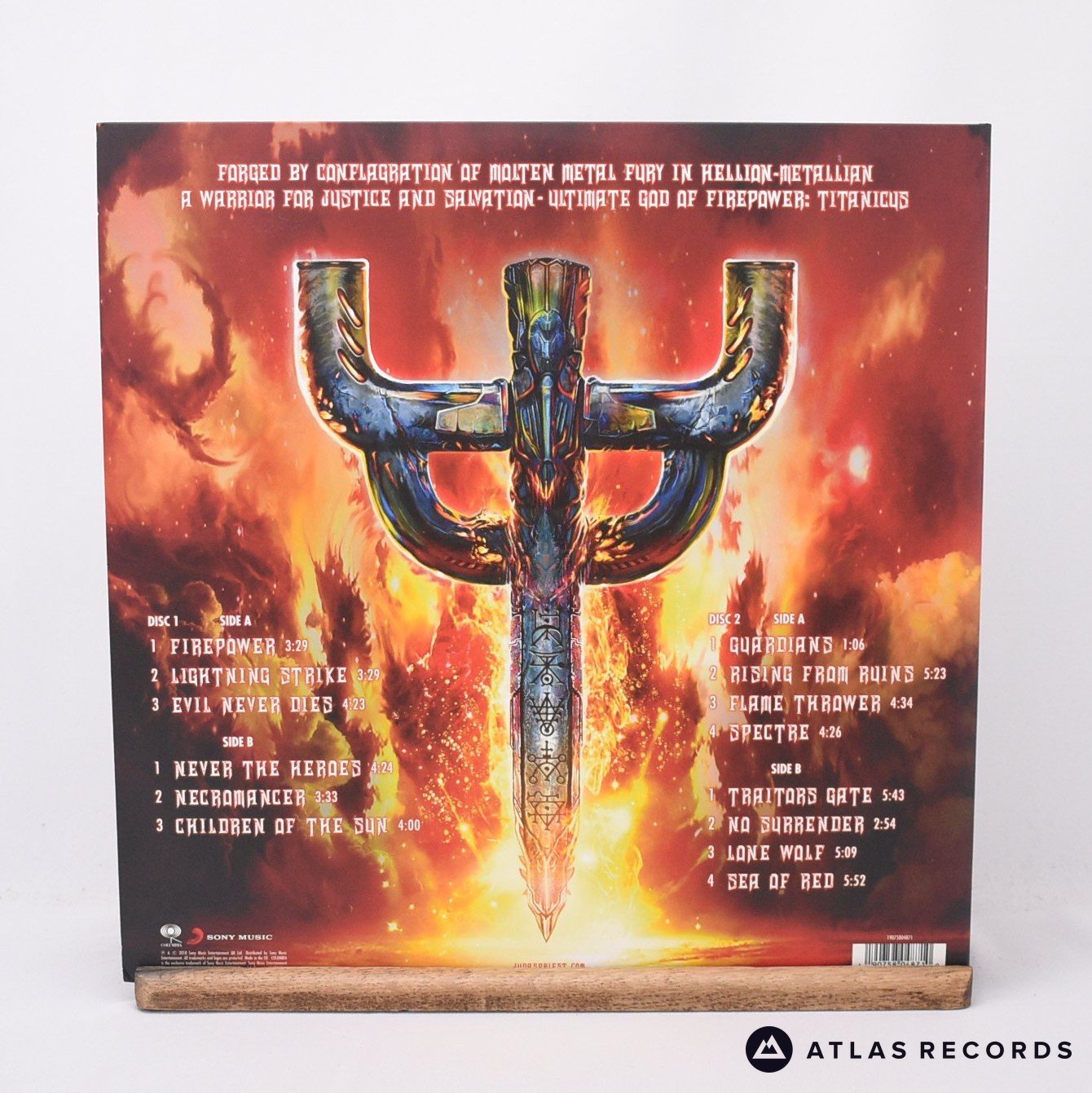 イ*ナ様 Judas Priest FIREPOWER サイン入り イ*ナ様 Judas Priest