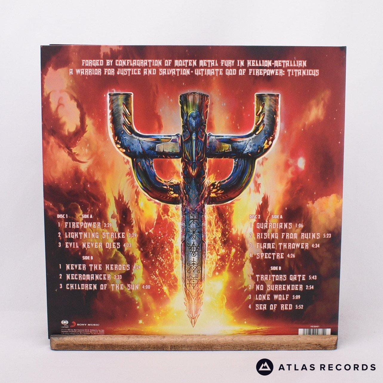 Judas Priest Firepower 2 x LP Vinyl Record NM/EX – Atlas Records