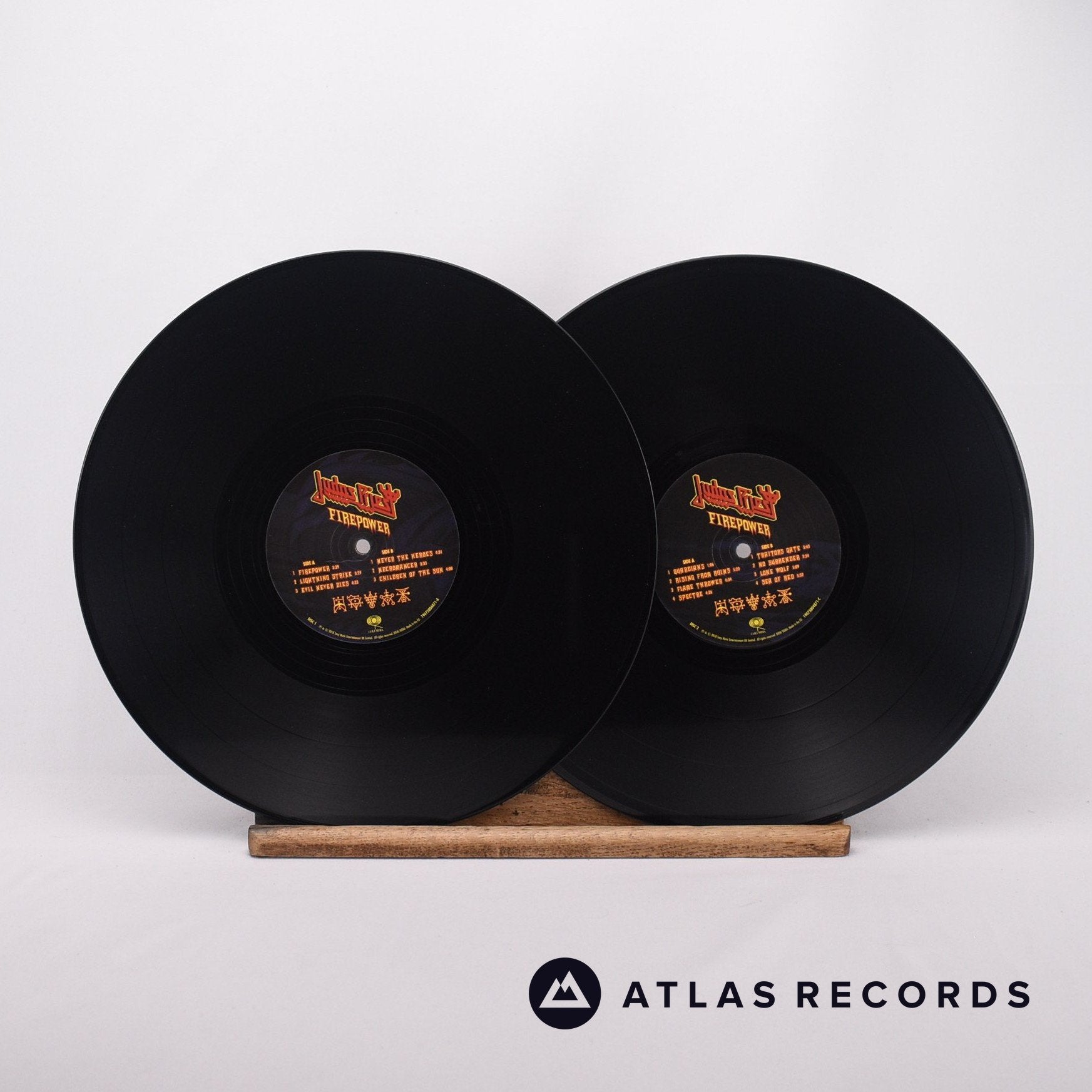 Judas Priest Firepower 2 x LP Vinyl Record NM/EX – Atlas Records