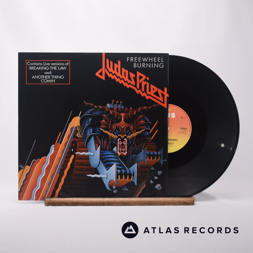 Judas Priest Freewheel Burning 12" Vinyl Record - Front Cover & Record