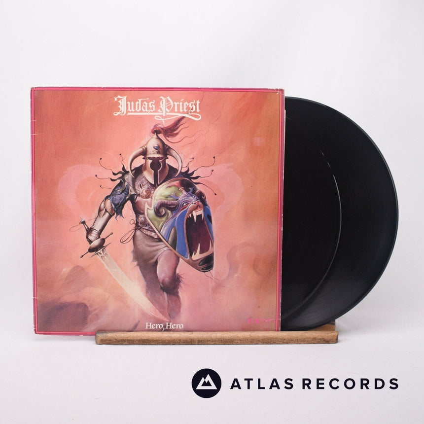 Judas Priest Hero, Hero 2 x LP Vinyl Record - Front Cover & Record