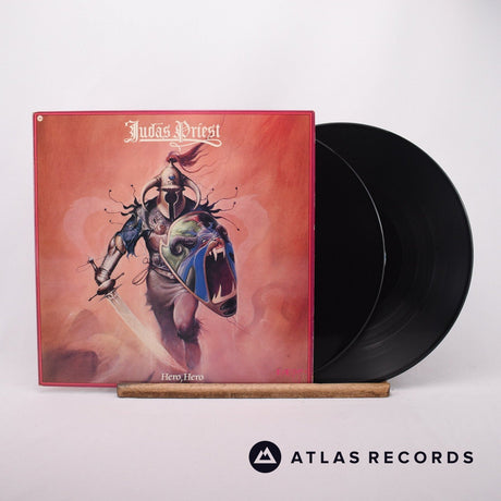 Judas Priest Hero, Hero 2 x LP Vinyl Record - Front Cover & Record