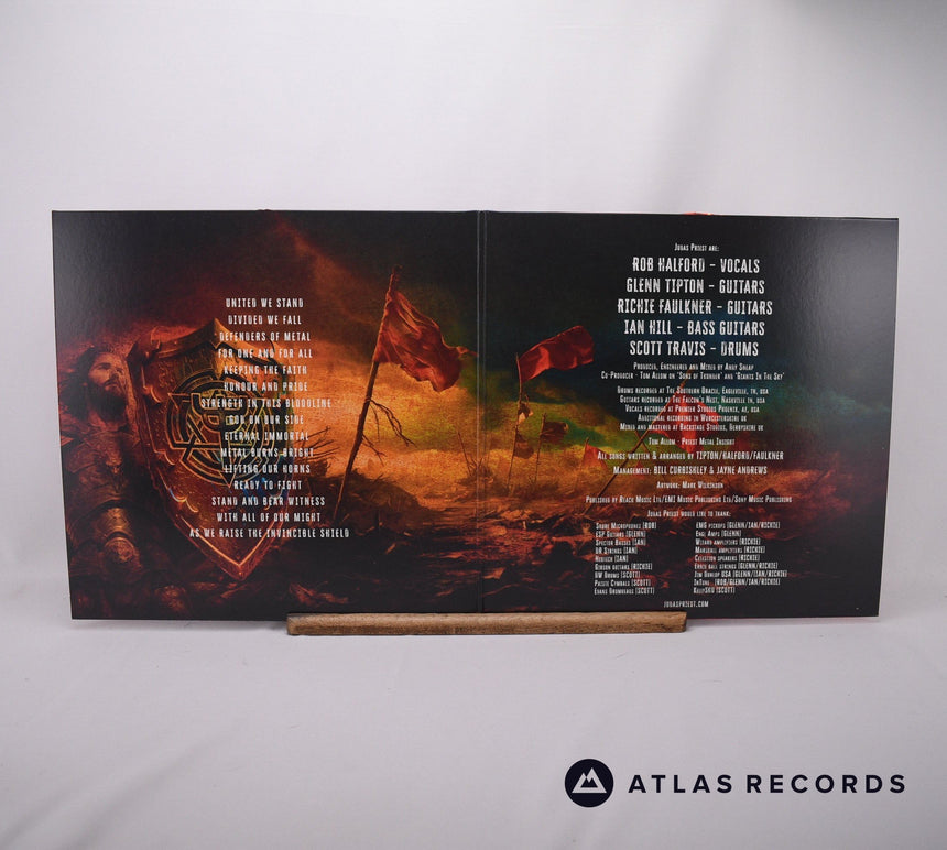 Judas Priest - Invincible Shield - Pink [Hot] 2 x LP Vinyl Record - EX/NM