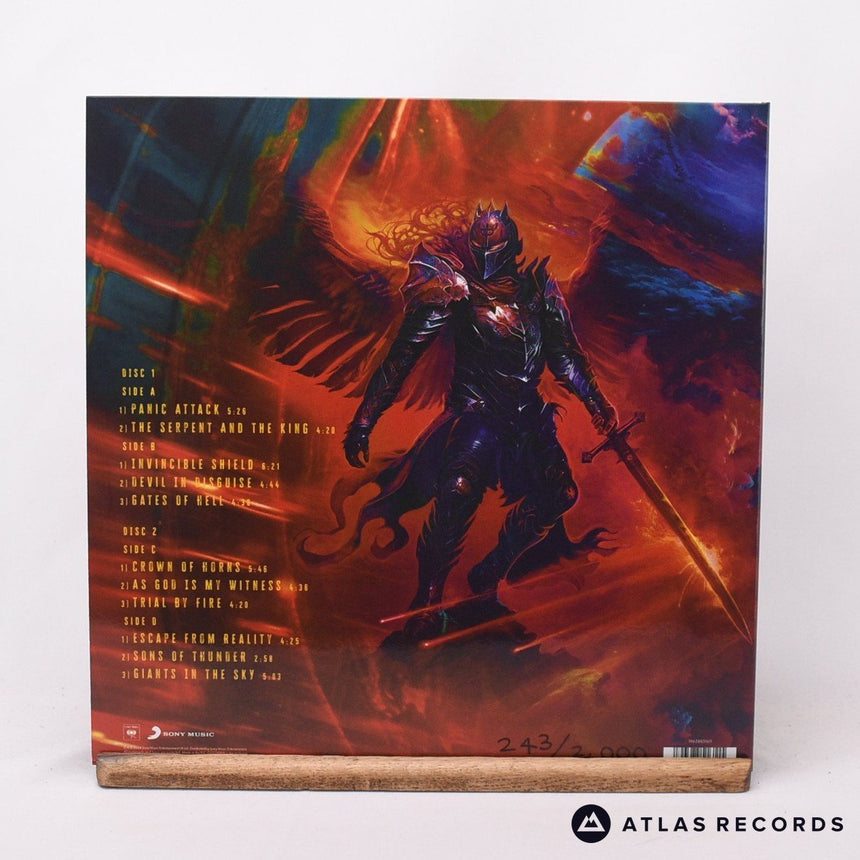 Judas Priest - Invincible Shield - Etched Holographic 2 x LP Vinyl Record