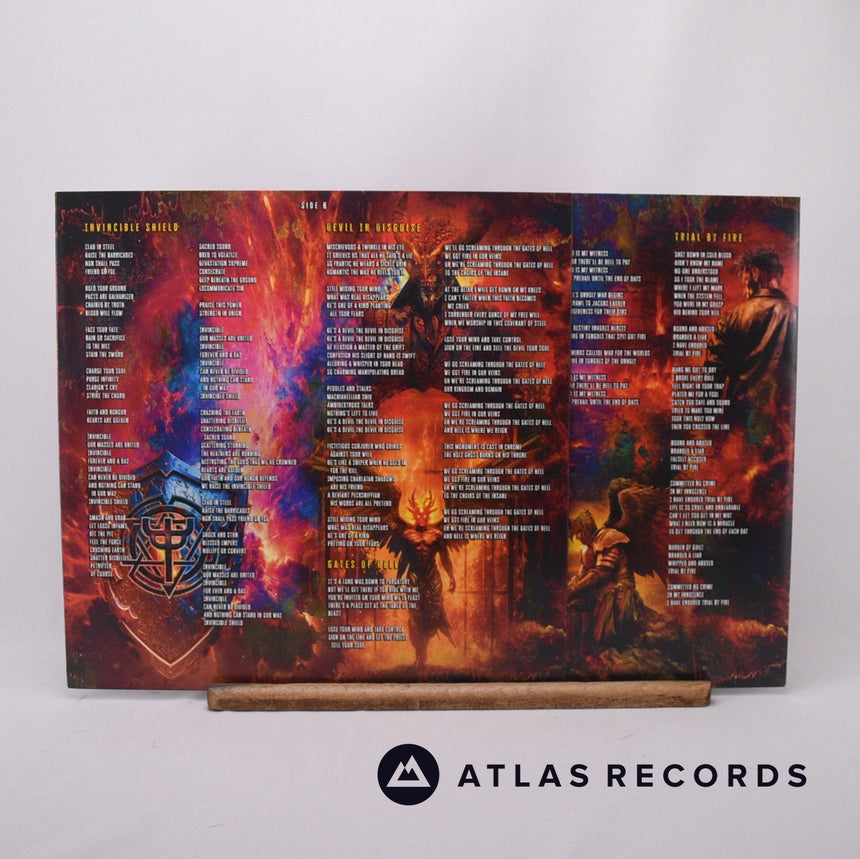 Judas Priest - Invincible Shield - Pink [Hot] 2 x LP Vinyl Record - EX/NM