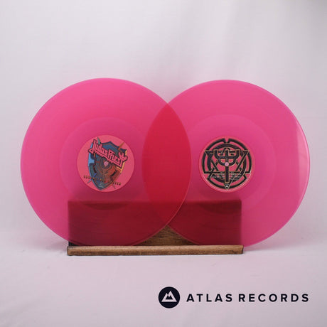 Judas Priest - Invincible Shield - Pink [Hot] 2 x LP Vinyl Record - EX/NM
