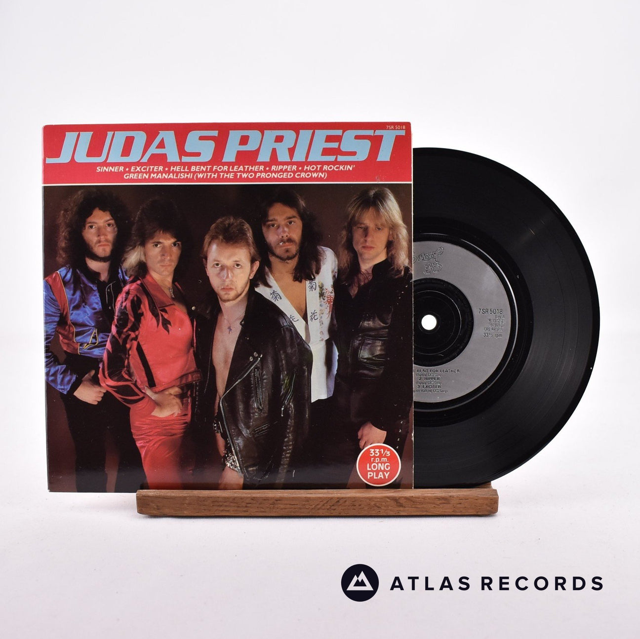 Judas Priest Judas Priest LP7" Vinyl Record - Front Cover & Record