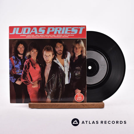 Judas Priest Judas Priest LP7" Vinyl Record - Front Cover & Record