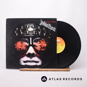 Judas Priest Killing Machine LP Vinyl Record - Front Cover & Record