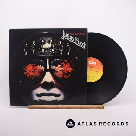 Judas Priest Killing Machine LP Vinyl Record - Front Cover & Record