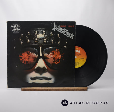 Judas Priest Killing Machine LP Vinyl Record - Front Cover & Record