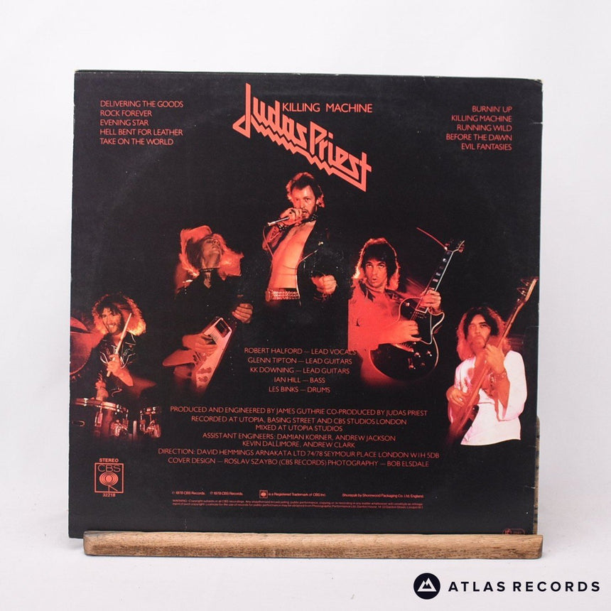 Judas Priest - Killing Machine - Reissue LP Vinyl Record - VG+/EX