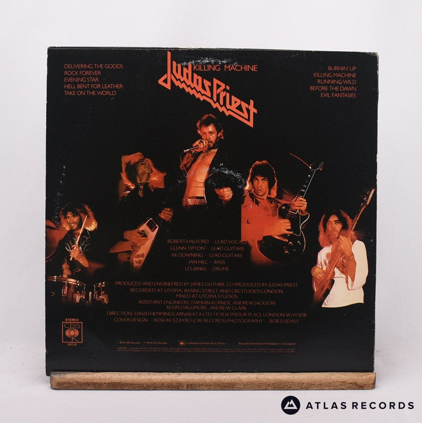 Judas Priest - Killing Machine - A.1 B.2 LP Vinyl Record - VG+/EX