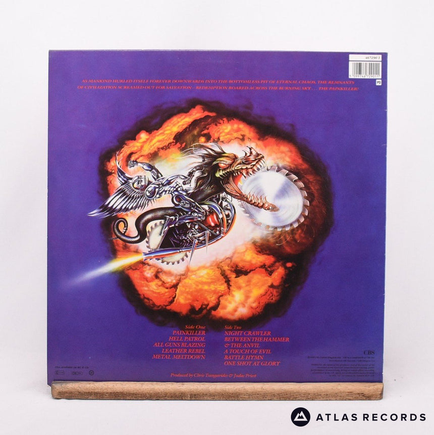Judas Priest - Painkiller - A2 B1 LP Vinyl Record - EX/EX