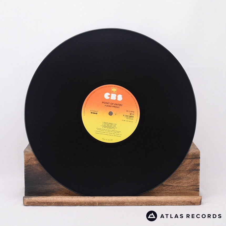 Judas Priest - Point Of Entry - A2 B2 LP Vinyl Record - EX/EX