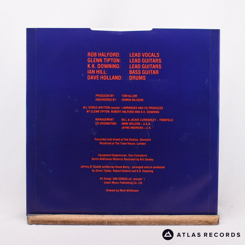 Judas Priest - Ram It Down - A2 B2 LP Vinyl Record - EX/EX
