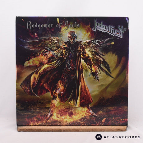 Judas Priest Redeemer Of Souls 2 x LP Vinyl Record - Front Cover & Record