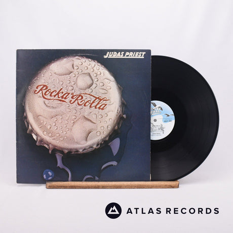 Judas Priest Rocka Rolla LP Vinyl Record - Front Cover & Record