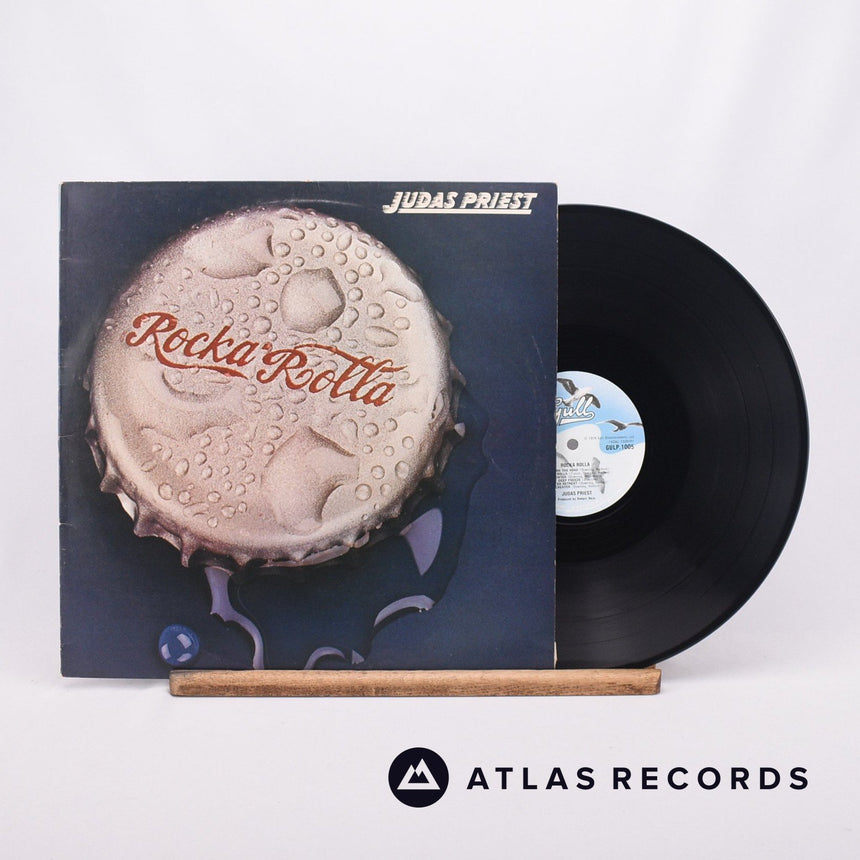 Judas Priest Rocka Rolla LP Vinyl Record - Front Cover & Record
