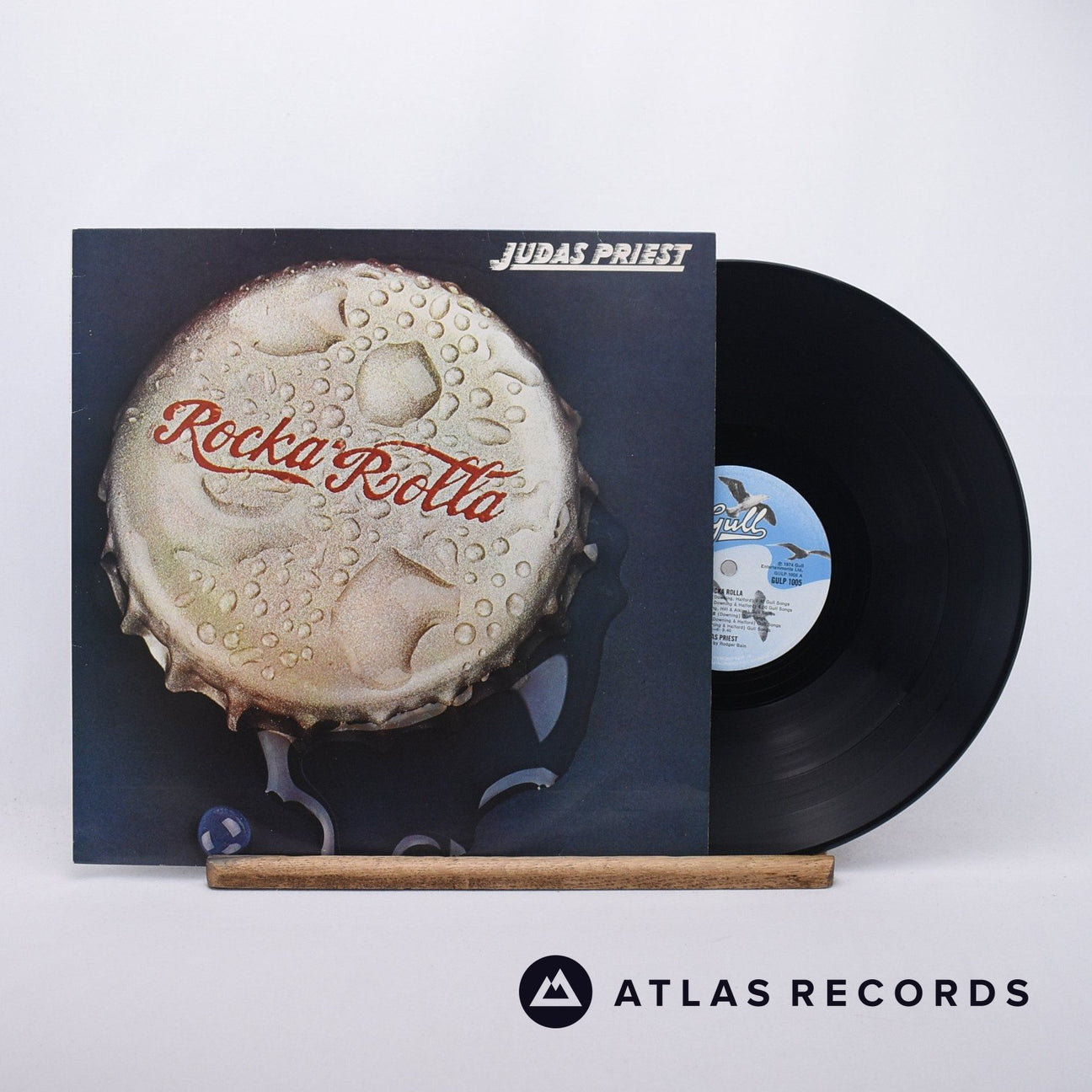 Judas Priest Rocka Rolla LP Vinyl Record - Front Cover & Record