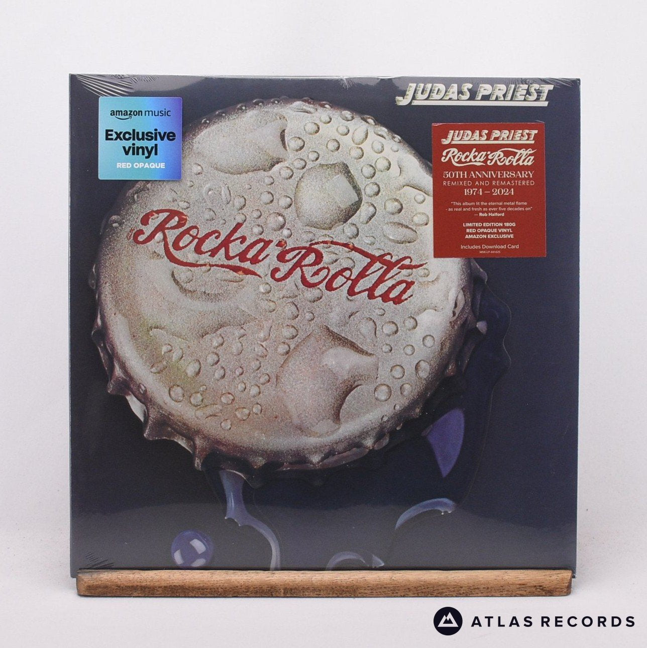 Judas Priest Rocka Rolla LP Vinyl Record - Front Cover & Record