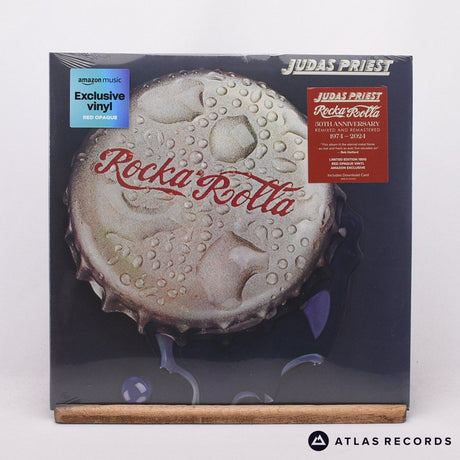 Judas Priest Rocka Rolla LP Vinyl Record - Front Cover & Record