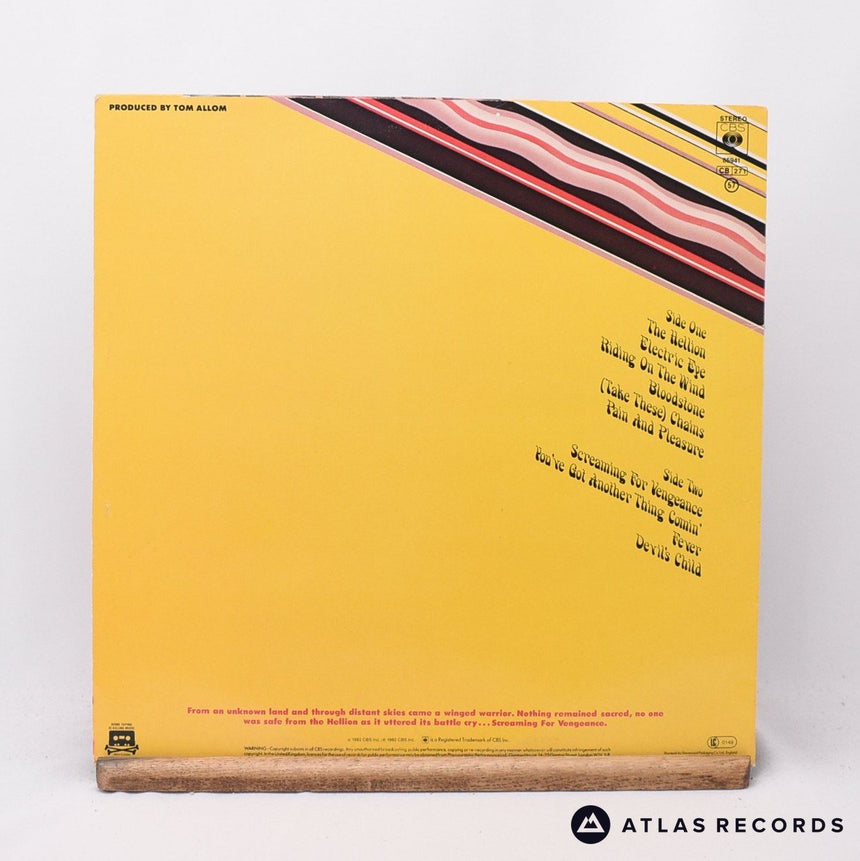 Judas Priest - Screaming For Vengeance - A1 B2 LP Vinyl Record - EX/EX